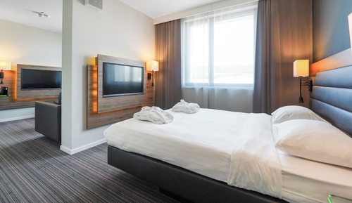 Habitación familiar, 1 cama de matrimonio con sofá cama