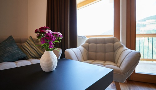 Suite exclusiva, 1 cama de matrimonio grande, balcón, vistas al valle