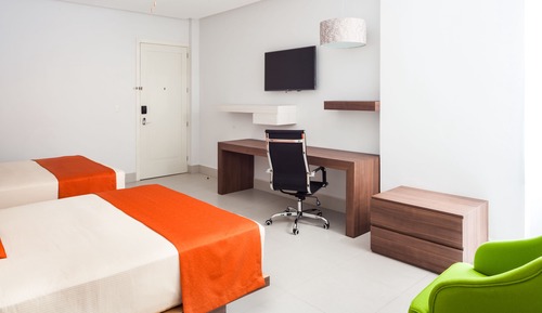 Habitación Premier doble, 2 camas de matrimonio