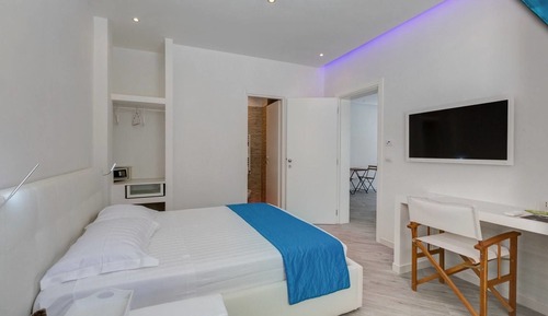 Habitación de diseño con 1 cama doble o 2 individuales