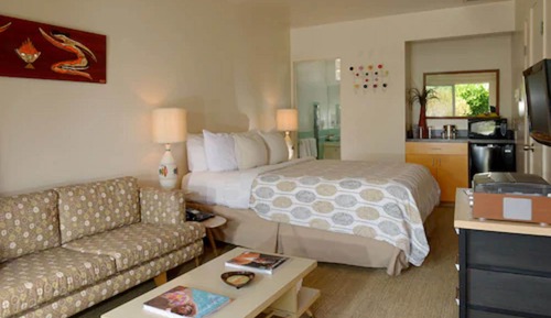 Habitación, 1 cama de matrimonio, junto a la piscina