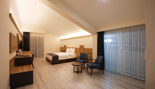 Suite presidencial, acceso a la piscina