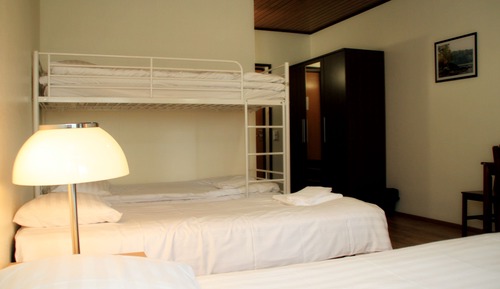 Habitación familiar, vistas al lago