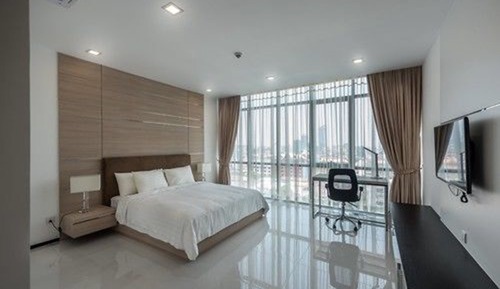 Apartamento de lujo, 2 habitaciones, no fumadores, vistas a la ciudad