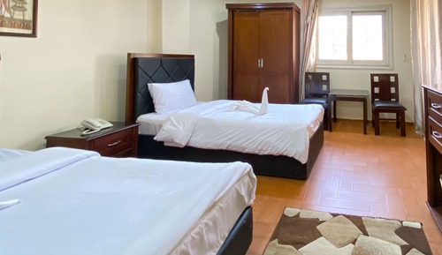 Habitación Deluxe con 2 camas individuales, balcón