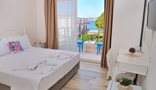 Habitación estándar doble, vistas al mar