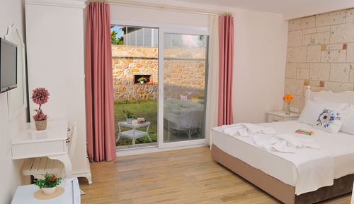 Habitación estándar doble, vistas al jardín