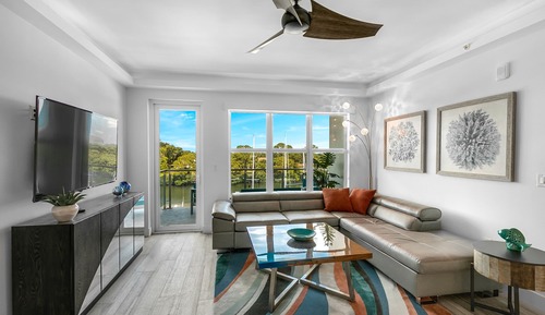 Apartamento Deluxe, 3 habitaciones, vistas al río