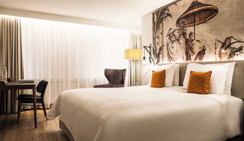 Habitación estándar doble, 1 cama de matrimonio grande (King)