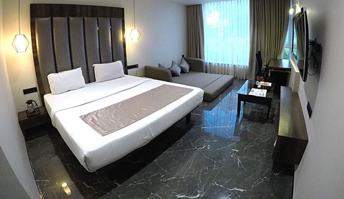 Habitación familiar, 1 cama de matrimonio con sofá cama