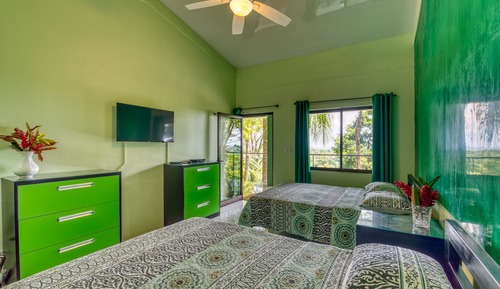 10 GREEN ROOM Double Room with Two Double Beds