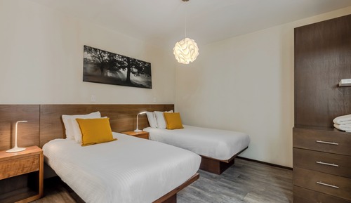 Apartamento superior, varias camas