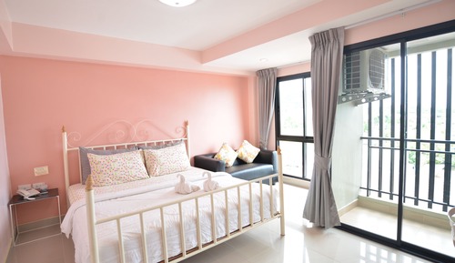 Habitación Deluxe doble, 1 cama doble, no fumadores, vistas a la ciudad