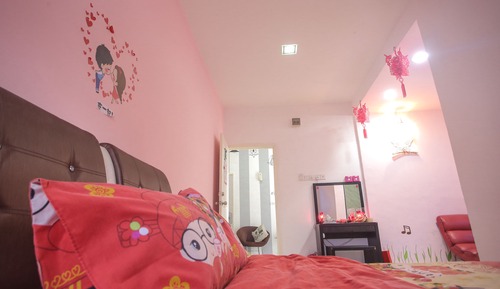 Suite romántica, 1 cama de matrimonio, baño privado, vistas a la ciudad