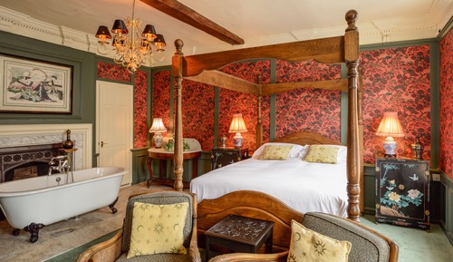 Habitación Deluxe doble, 1 cama de matrimonio grande (The China Room )