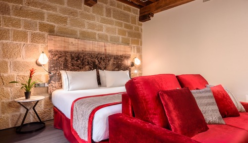 Habitación triple, 1 cama doble con sofá cama