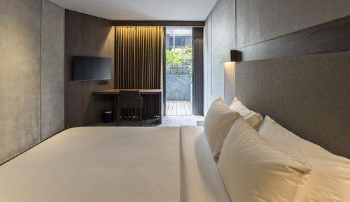 Habitación Deluxe, 1 cama de matrimonio grande, balcón