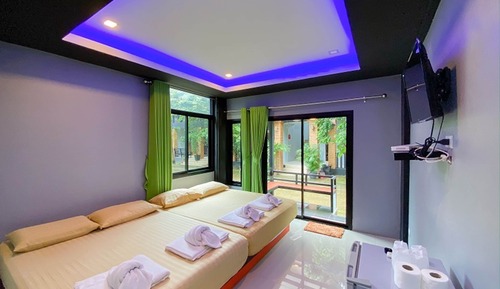 Habitación cuádruple Deluxe