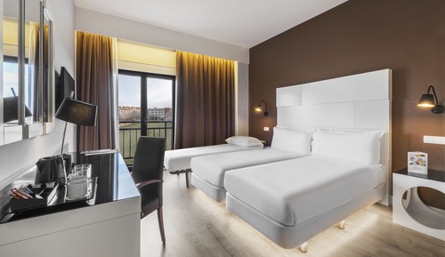 Habitación estándar con 1 cama doble o 2 individuales