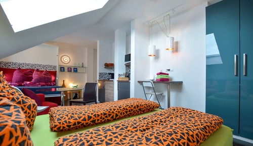 Apartamento Deluxe, accesible para personas con discapacidad, baño privado