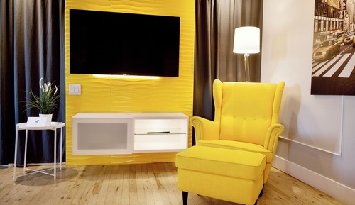 Suite Deluxe, 1 cama de matrimonio con sofá cama, cocina
