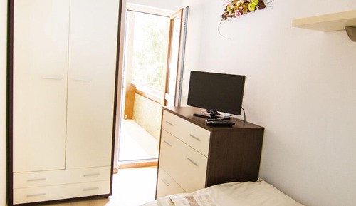 Habitación individual clásica, cocina básica