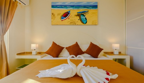 Apartamento estándar, 1 cama de matrimonio grande con sofá cama, cocina básica