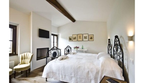 Habitación con 1 cama doble o 2 individuales, vistas al jardín