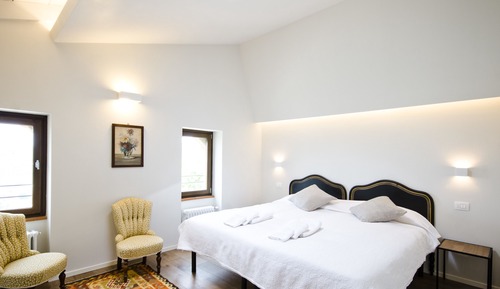 Habitación doble, vistas al jardín