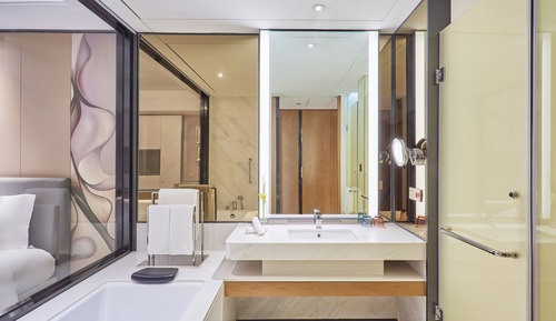 Habitación estándar, 1 cama de matrimonio grande (High Floor)
