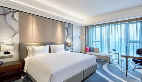 Habitación estándar, 1 cama de matrimonio grande, Acceso al salón del club