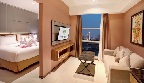 Habitación Club doble, vistas a la ciudad