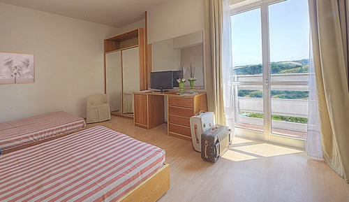 Habitación clásica doble, vistas a la colina
