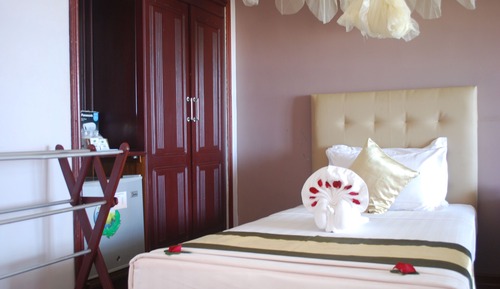 Habitación, vistas al mar