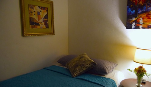 Habitación ejecutiva doble, baño privado, vistas al jardín