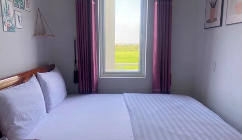 Habitación estándar doble, 1 cama de matrimonio grande, no fumadores, vistas a la montaña