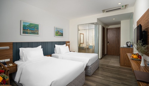 Habitación superior, vistas al mar