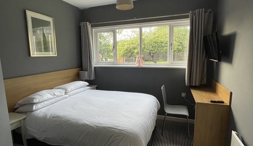Habitación estándar doble, 1 cama doble, baño privado