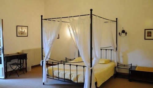 Habitación cuádruple, baño privado, vistas al jardín (Tournesol)