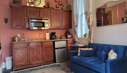 Habitación, baño privado (Copper Cottage Pet room)