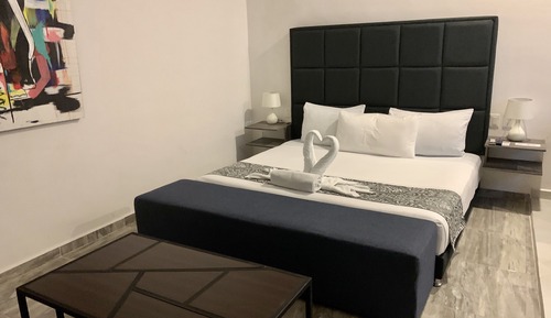 Suite, 1 cama de matrimonio grande con sofá cama