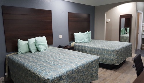 Habitación individual estándar, 2 camas de matrimonio, fumadores