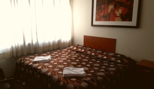 Habitación doble, 1 cama doble, baño privado