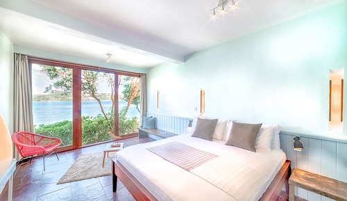 Villa, 2 habitaciones, frente al mar