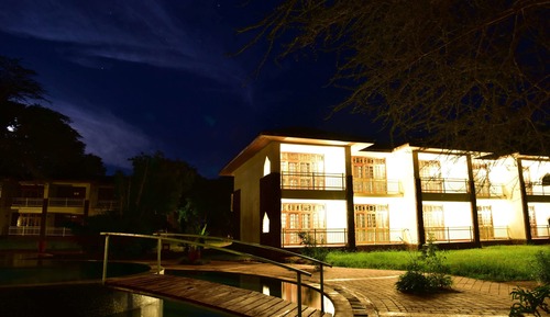 Habitación superior, vistas al jardín