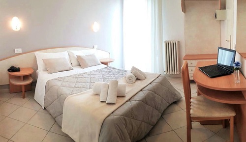 Habitación estándar con 1 cama doble o 2 individuales, vistas al parque