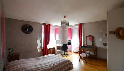 Casa de campo, baño privado (Vue sur vignobles)