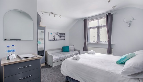 Habitación Deluxe doble, 1 cama de matrimonio grande, baño privado