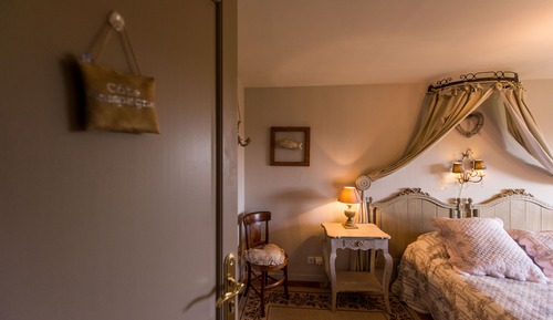 Habitación Confort doble, baño privado, vistas al jardín (Coté Campagne)