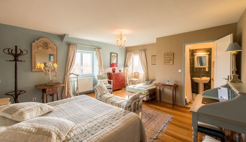 Suite Confort, baño privado, vistas al jardín (Peuplier)